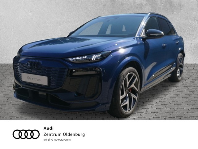 Audi Q6 e-tron 285 kW quattro edition one blue Pano